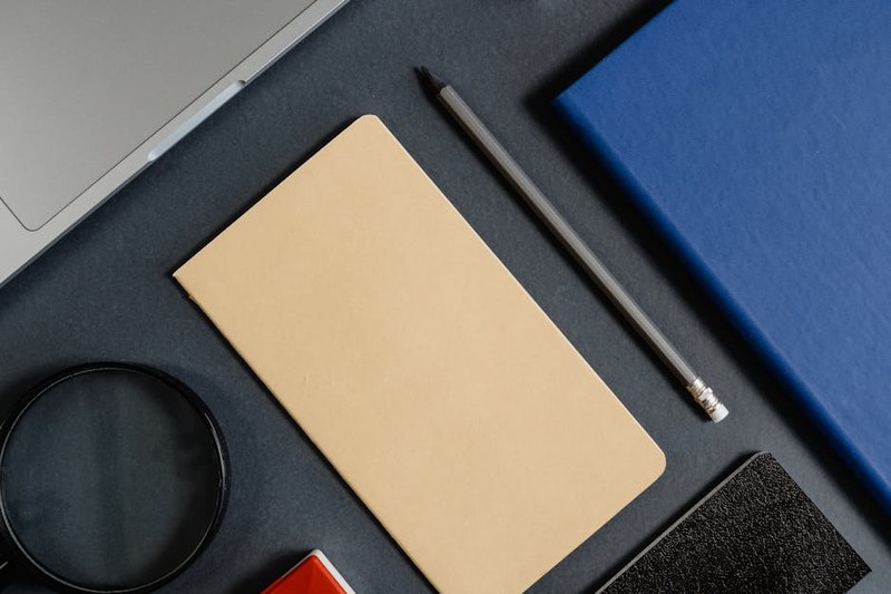 Leather Fern Wrap Notebook